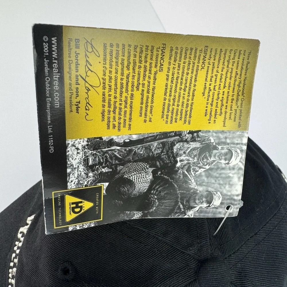 Whitetails Unlimited Hat - 25 Years Anniversary Deer Hunting Cap Black - NWT - Picture 9 of 14